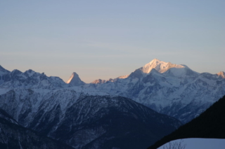 Matterhornblick vom Esszimmer